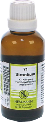 STRONTIUM K Komplex Nr.71 Dilution 50 ml