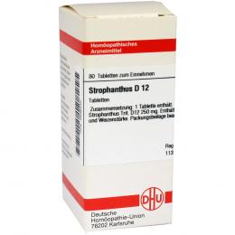 Ein aktuelles Angebot für STROPHANTHUS D 12 Tabletten 80 St Tabletten Homöopathische Einzelmittel - jetzt kaufen, Marke DHU-Arzneimittel GmbH & Co. KG.