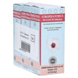 Ein aktuelles Angebot für Strophanthus D 4 Sanum Tabletten 3 X 80 St Tabletten Naturheilmittel - jetzt kaufen, Marke Sanum-Kehlbeck GmbH & Co. KG.