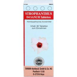 STROPHANTHUS D 4 Sanum Tabletten 80 St.
