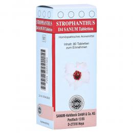 Ein aktuelles Angebot für Strophanthus D 4 Sanum Tabletten 80 St Tabletten Naturheilmittel - jetzt kaufen, Marke Sanum-Kehlbeck GmbH & Co. KG.
