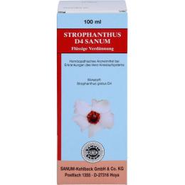 STROPHANTHUS D 4 Sanum Tropfen 100 ml