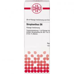 STROPHANTHUS D 6 Dilution 20 ml