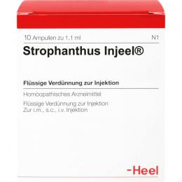 STROPHANTHUS INJEEL Ampullen 10 St.