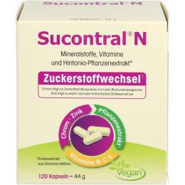 SUCONTRAL N Kapseln 120 St. (44 g)