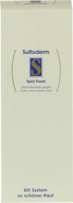 SULFODERM S Teint Fresh Gesichtswasser 150 ml