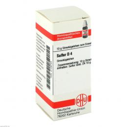 Ein aktuelles Angebot für SULFUR D 4 Globuli 10 g Globuli Homöopathische Einzelmittel - jetzt kaufen, Marke DHU-Arzneimittel GmbH & Co. KG.
