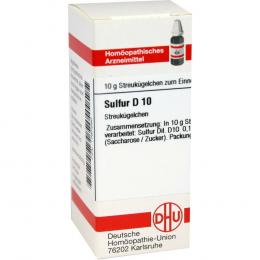 Ein aktuelles Angebot für SULFUR D10 10 g Globuli Naturheilmittel - jetzt kaufen, Marke DHU-Arzneimittel GmbH & Co. KG.
