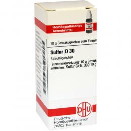 Ein aktuelles Angebot für SULFUR D30 10 g Globuli Naturheilmittel - jetzt kaufen, Marke DHU-Arzneimittel GmbH & Co. KG.