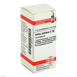 Ein aktuelles Angebot für SULFUR JODATUM C 30 Globuli 10 g Globuli Homöopathische Einzelmittel - jetzt kaufen, Marke DHU-Arzneimittel GmbH & Co. KG.