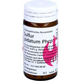 SULFUR JODATUM PHCP Globuli 20 g