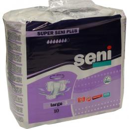 Ein aktuelles Angebot für SUPER SENI Plus Gr.3 L Inkontinenzhose Nacht f.E. 10 St ohne  - jetzt kaufen, Marke TZMO Deutschland GmbH.