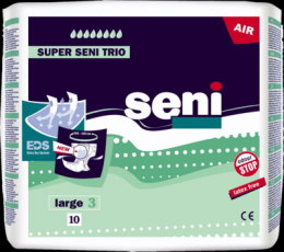 SUPER SENI Trio Inkontinenzhose Gr.3 L 10 St