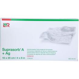 SUPRASORB A+Ag Antimik.Cal.Alginat Kompr.10x20 cm 5 St.