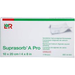 SUPRASORB A Pro Calciumalginat Kompr.10x20 cm 5 St.