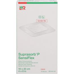 SUPRASORB P SensiFlex border lite 10x20cm 10 St.
