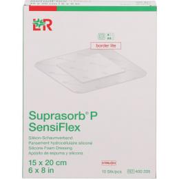 SUPRASORB P SensiFlex border lite 15x20cm 10 St.