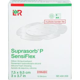 SUPRASORB P SensiFlex multis.border lite 7,5x9,5cm 10 St.