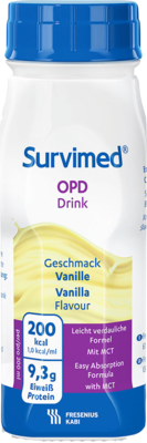 SURVIMED OPD DRINK Vanille Trinkflasche 24X200 ml