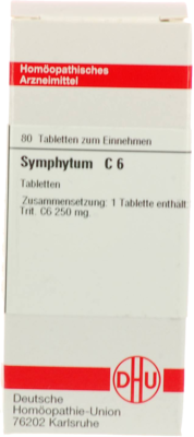 SYMPHYTUM C 6 Tabletten 80 St