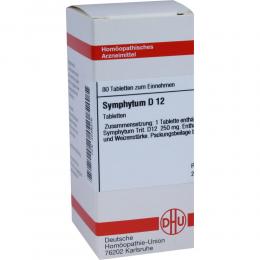 SYMPHYTUM D 12 Tabletten 80 St Tabletten