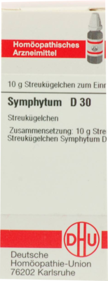SYMPHYTUM D 30 Globuli 10 g