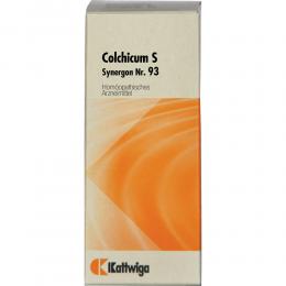Ein aktuelles Angebot für Synergon Kompl Colchicum S Nr.93 50 ml Tropfen Naturheilmittel - jetzt kaufen, Marke Kattwiga Arzneimittel GmbH.