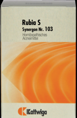 SYNERGON KOMPLEX 103 Rubia S Tabletten 200 St