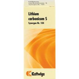 SYNERGON KOMPLEX 104 Lithium carbonicum S Tabl. 100 St.