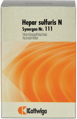 SYNERGON KOMPLEX 111 Hepar sulfuris N Tabletten 200 St