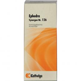 Ein aktuelles Angebot für SYNERGON KOMPLEX 126 Ephedra Tropfen 50 ml Tropfen  - jetzt kaufen, Marke Kattwiga Arzneimittel GmbH.