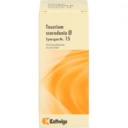 SYNERGON KOMPLEX 15 Teucrium Urtinktur 50 ml