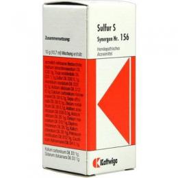 SYNERGON KOMPLEX 156 Sulfur S Tropfen 20 ml