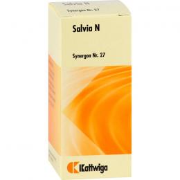 SYNERGON KOMPLEX 27 Salvia N Tropfen 50 ml