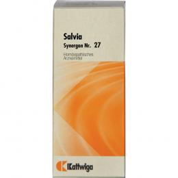 Ein aktuelles Angebot für SYNERGON KOMPLEX 27 Salvia N Tropfen 50 ml Tropfen  - jetzt kaufen, Marke Kattwiga Arzneimittel GmbH.