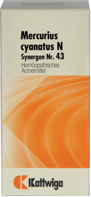 SYNERGON KOMPLEX 43 Mercurius cyanatus N Tabletten 100 St