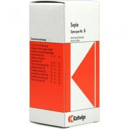 SYNERGON KOMPLEX 6 Sepia Tropfen 50 ml