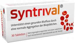 Ein aktuelles Angebot für Syntrival Tabletten 30 St Tabletten Herzstärkung - jetzt kaufen, Marke Wörwag Pharma GmbH & Co. KG.