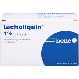 TACHOLIQUIN 1% Lösung für einen Vernebler Monodose 50 ml