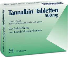 Ein aktuelles Angebot für TANNALBIN 20 St Tabletten Durchfall - jetzt kaufen, Marke Medice Arzneimittel Pütter GmbH & Co. KG.