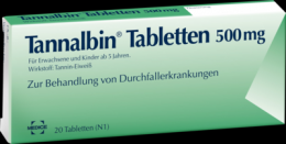 TANNALBIN Tabletten 20 St