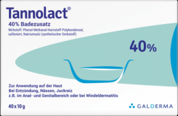 TANNOLACT Badezusatz 40X10 g