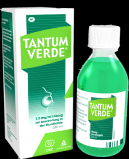 TANTUM VERDE 1,5 mg/ml Lsung z.Anw.i.d.Mundhhle 240 ml
