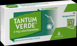 TANTUM VERDE 3 mg Lutschtabl.m.Minzgeschmack 20 St