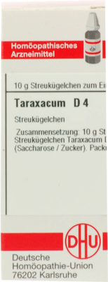 TARAXACUM D 4 Globuli 10 g