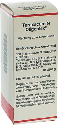 TARAXACUM N Oligoplex Liquidum 50 ml