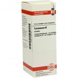 TARAXACUM Urtinktur 20 ml Dilution