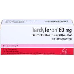 TARDYFERON 80 mg Retardtabletten 50 St.