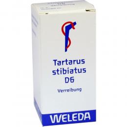 TARTARUS STIBIATUS D 6 Trituration 20 g Trituration