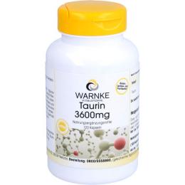 TAURIN 3600 mg Kapseln 120 St. (126 g)